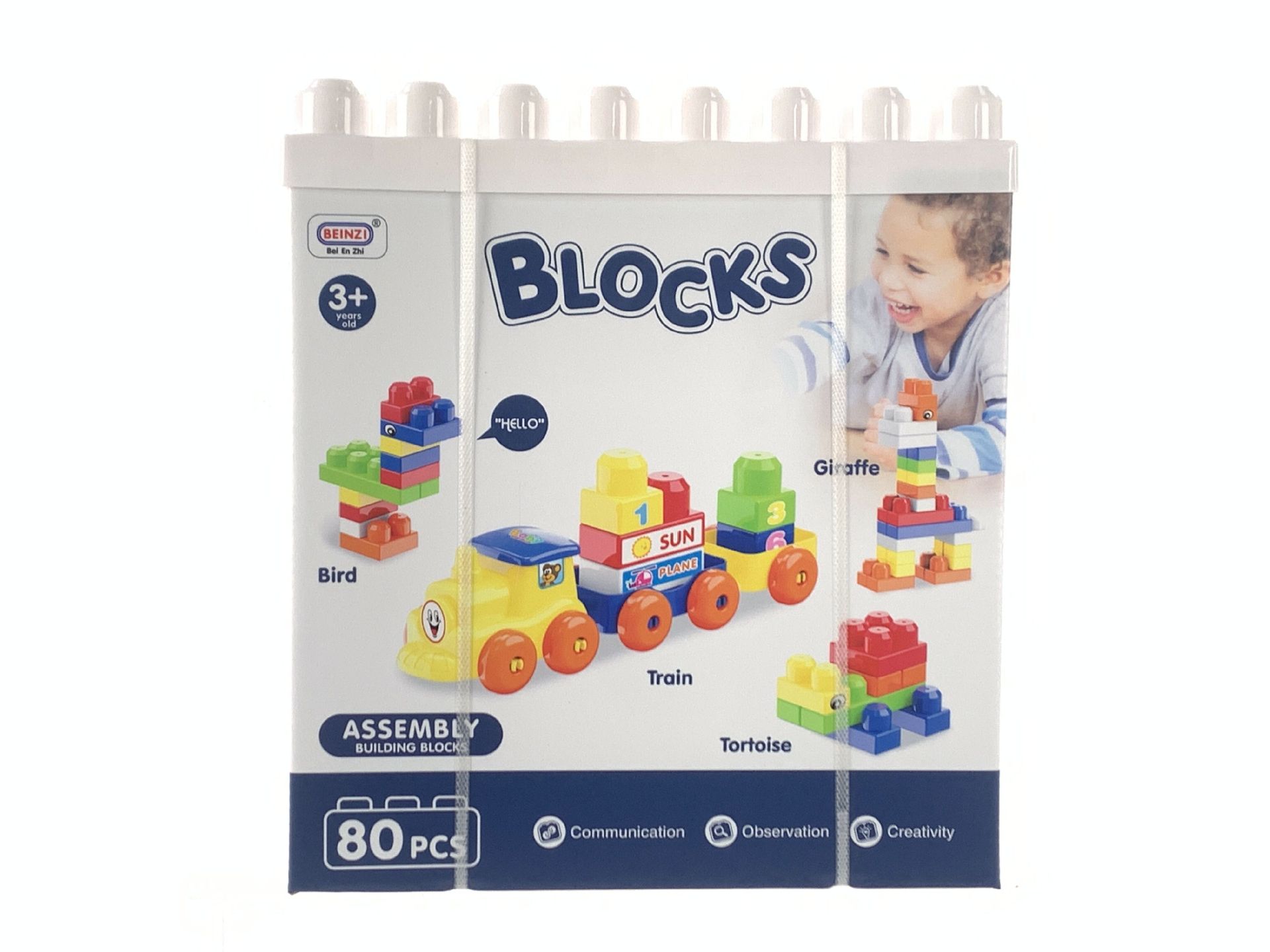 BLOQUE JUGUETE 80PCS